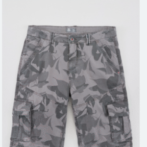 Camo Print Cargo Shorts